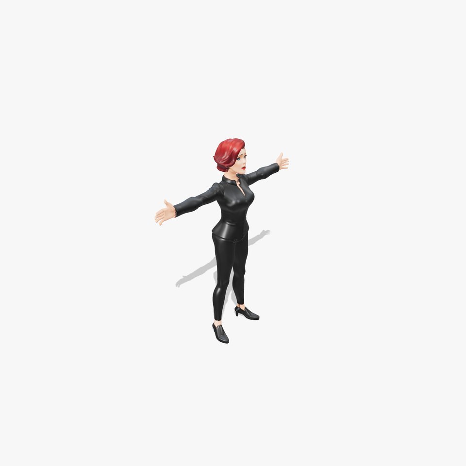 Professional Female Agent model pack